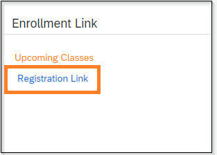 Enrollment Link