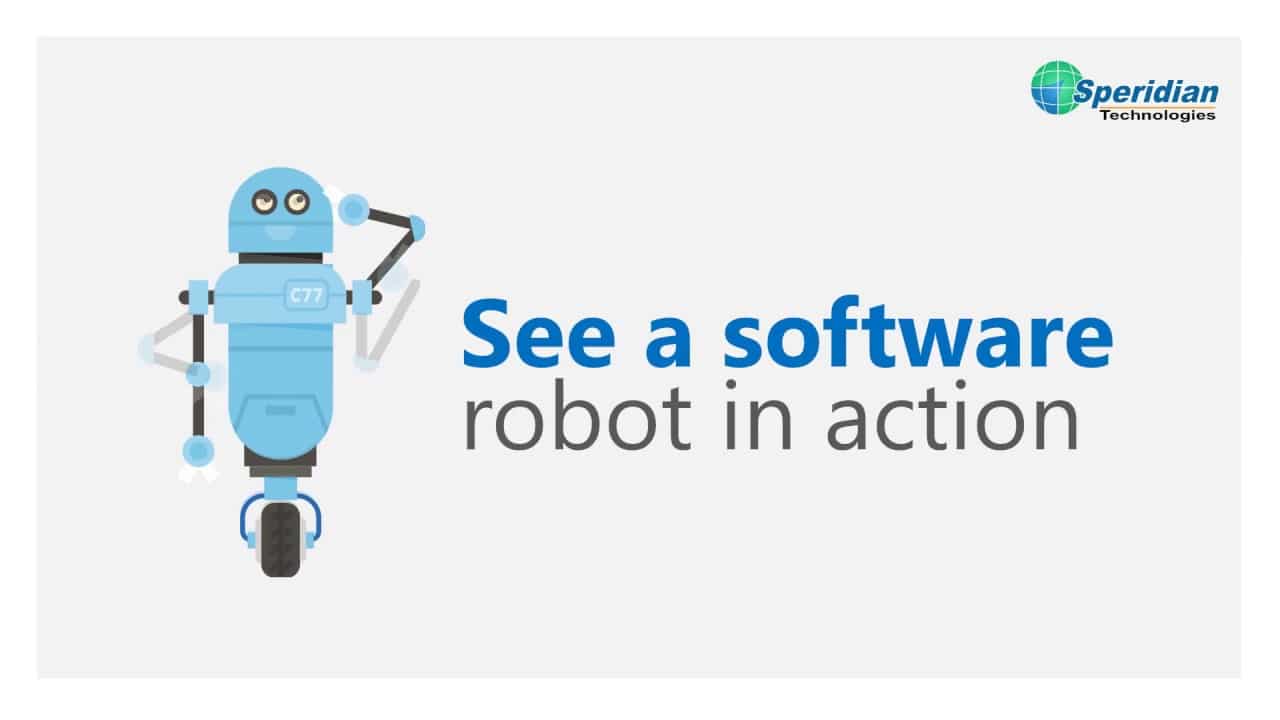 See a Software Robot in action