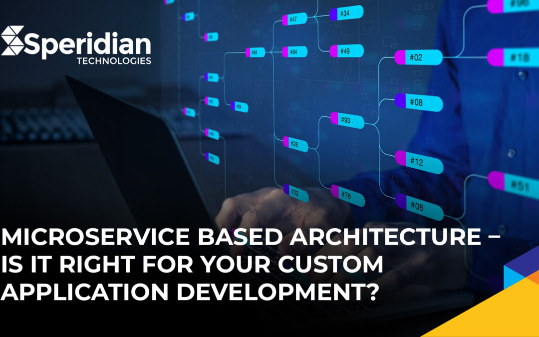 Microservice Based Architecture – Is It Right for Your Custom Application Development?