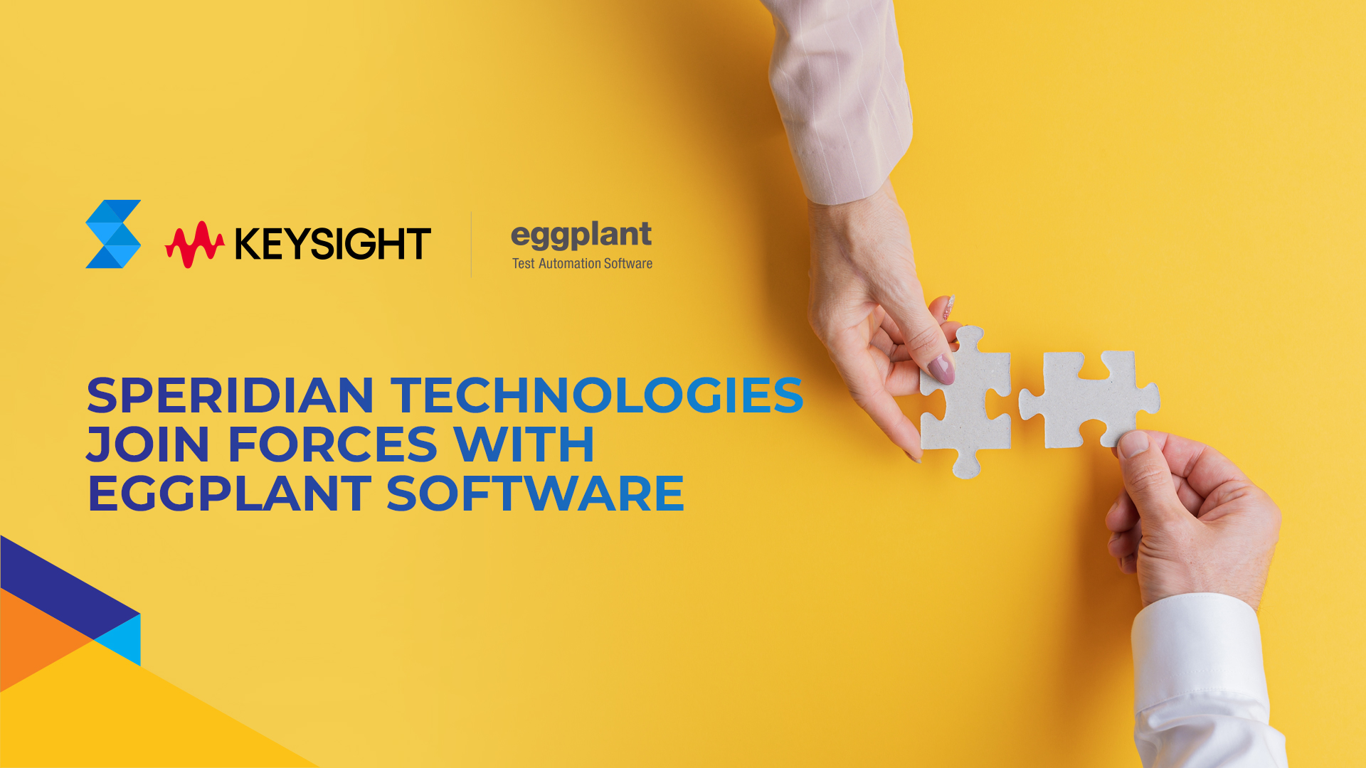Speridian Technologies Join Forces with Eggplant Software