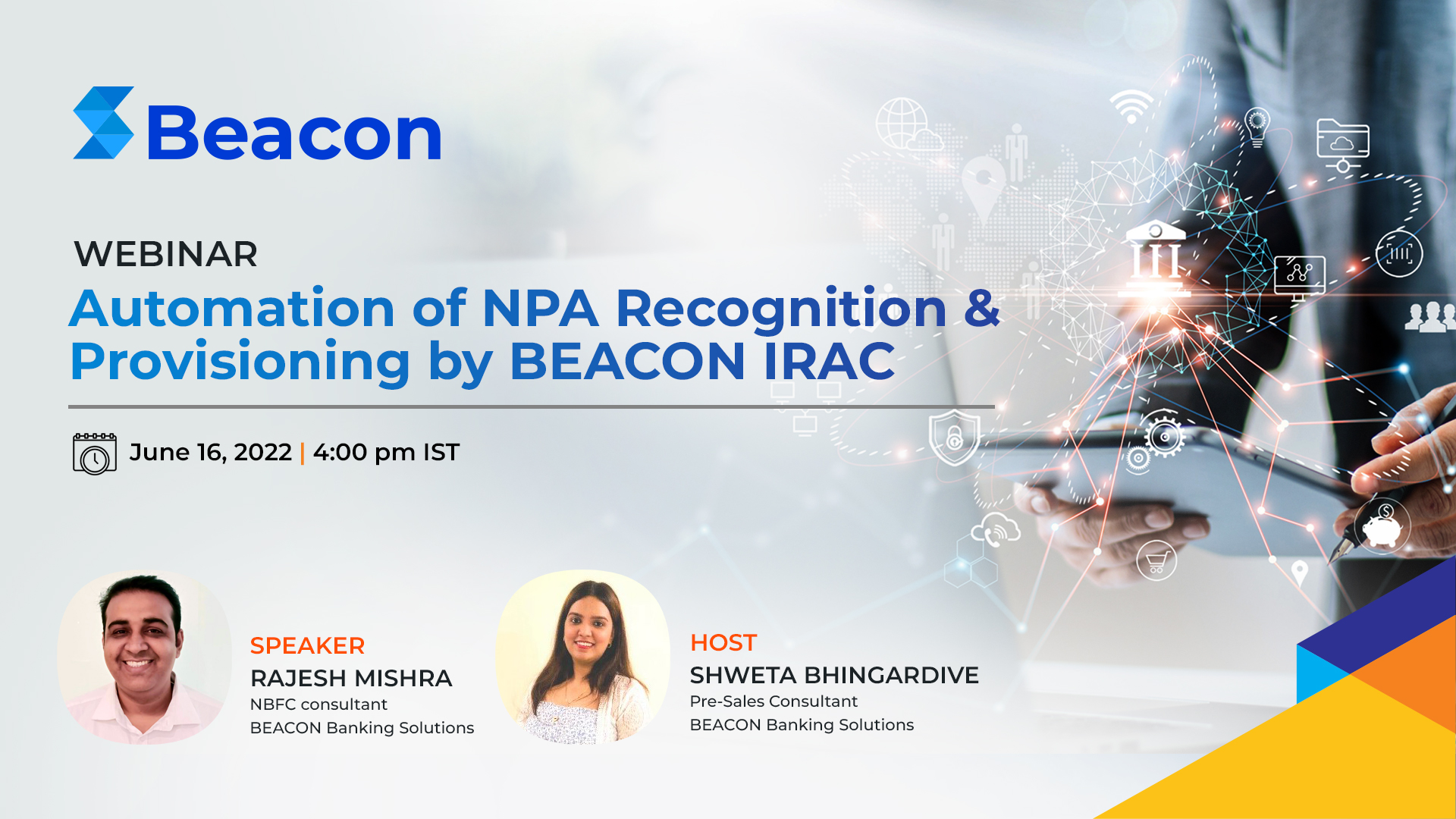 Automation of NPA Recognition & Provisioning by BEACON IRAC