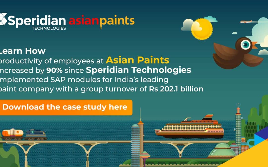 Speridian's business intelligence solution within SAP helped Asian Paints reduce costs and improve business productivity.